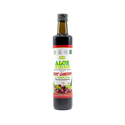 Health Republic Aloe elixír Tart Cherry s kombuchou 500 ml